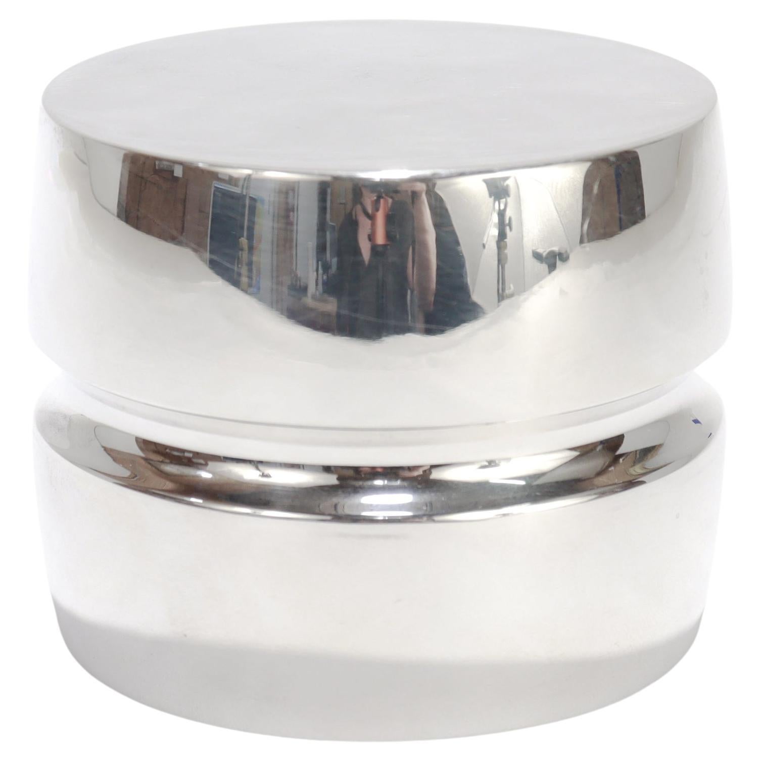 Mid-Century Modern Tiffany & Co. Maker's Sterling Silver Dresser Box For Sale