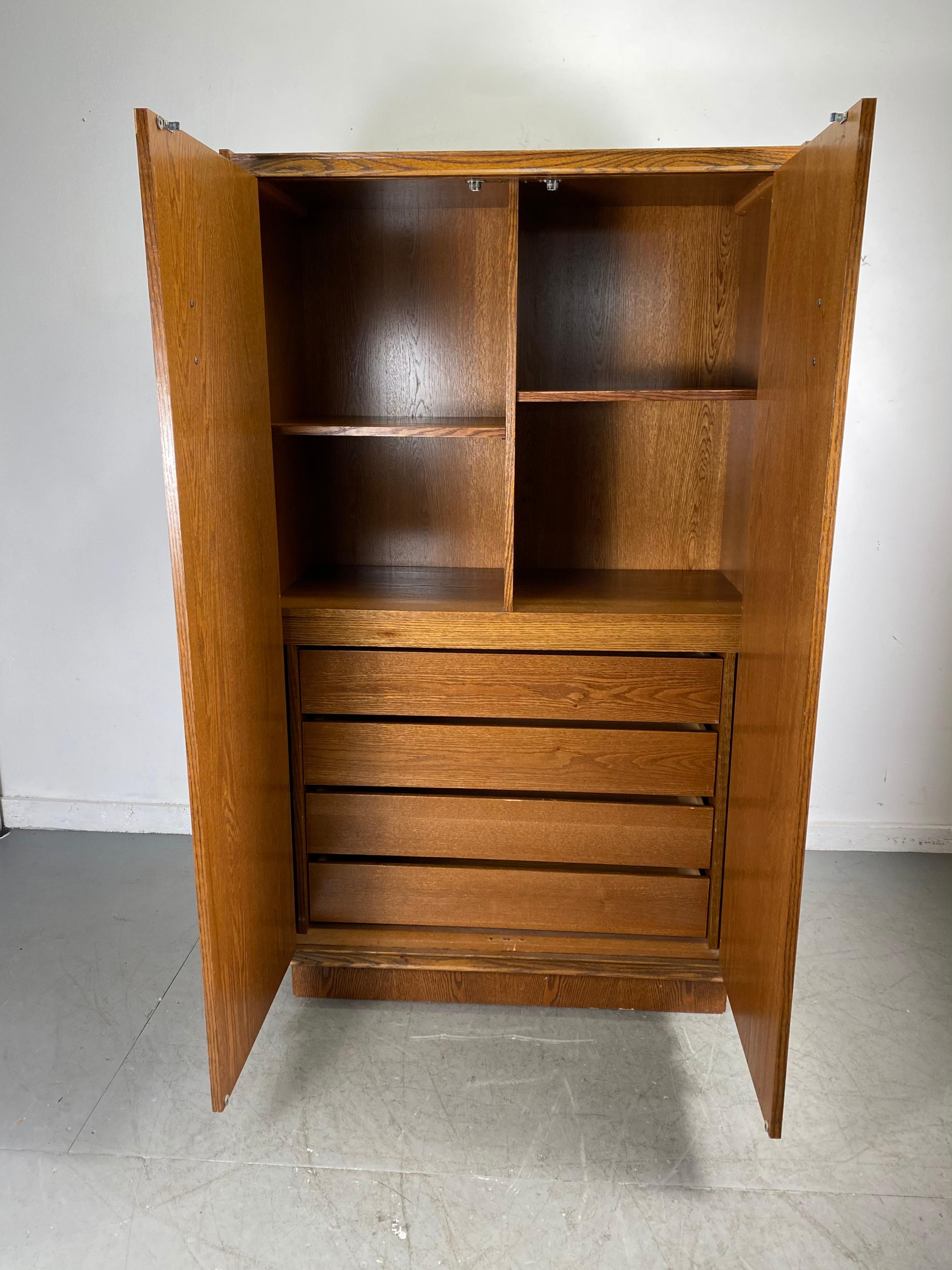 mid century modern armoire