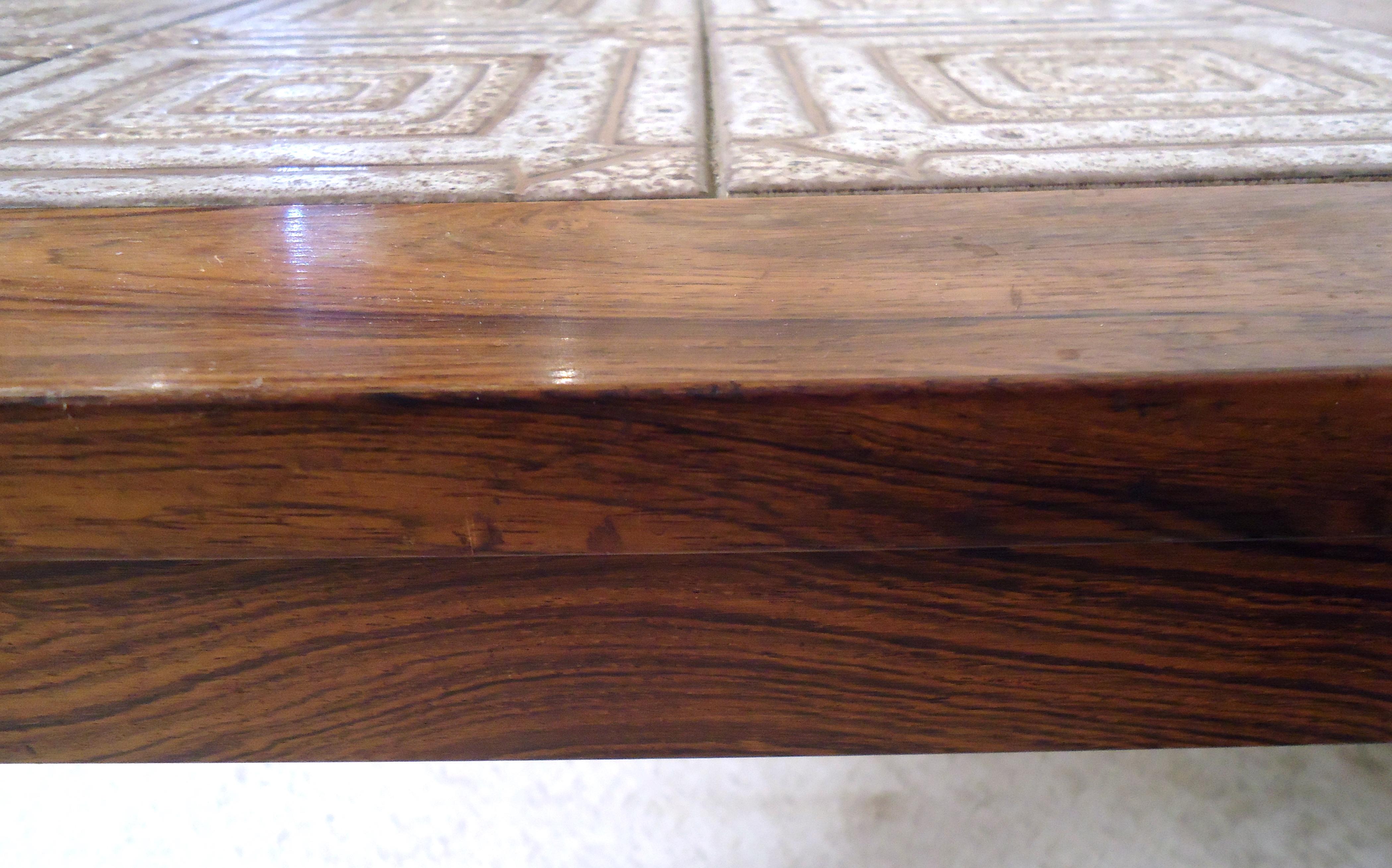 Mid-Century Modern Tile Top Coffee Table 2