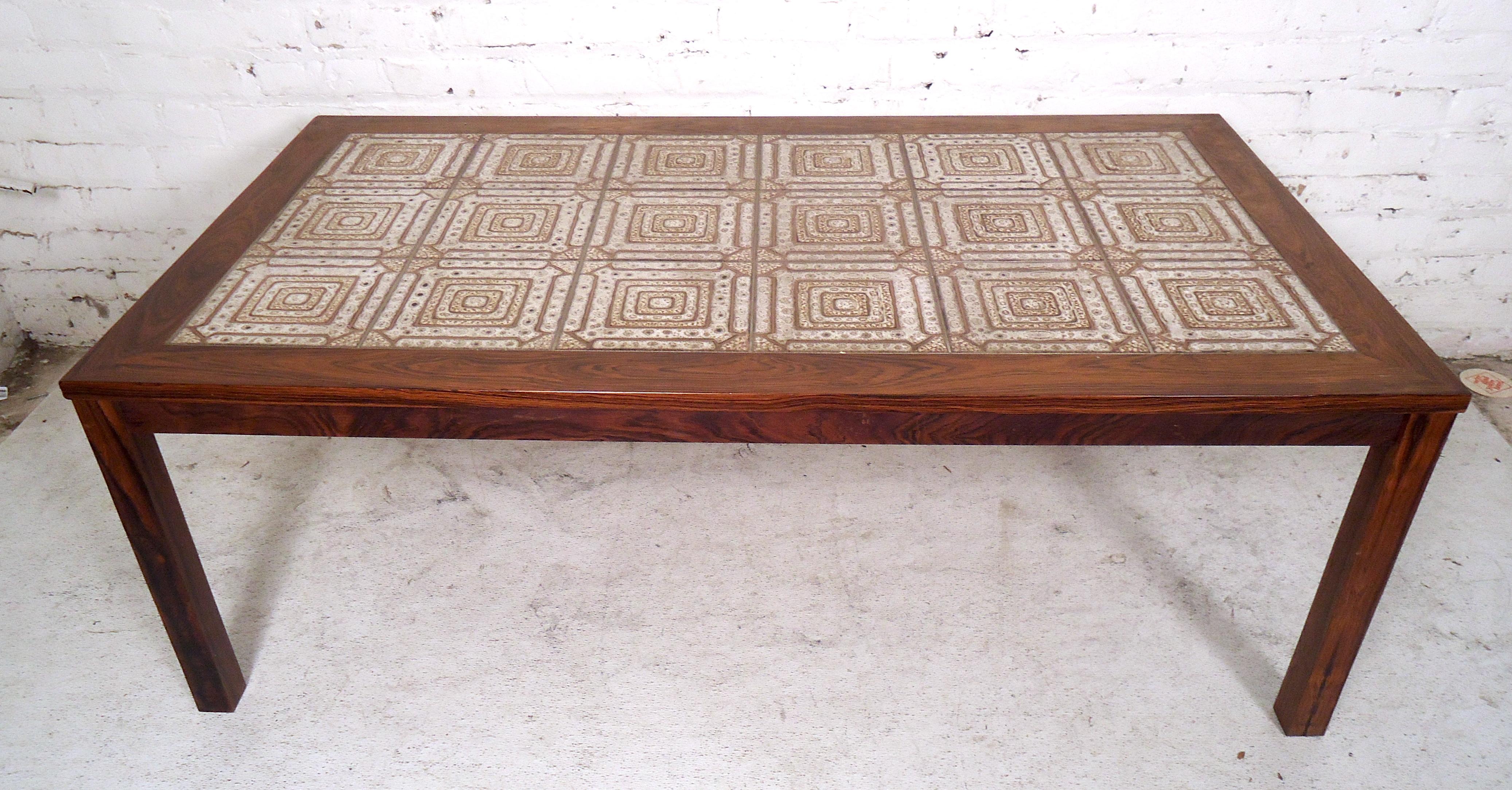 ceramic tile top coffee table