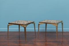 Mid-Century Modern Tile Top Tables