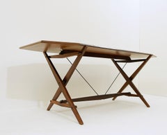Mid-Century Modern TL2 Cavalletto Desk/Dining Table by Franco Albini for Poggi