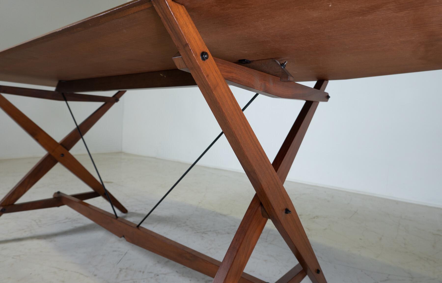 Italian Mid-Century Modern TL2 Cavalletto desk/dining table by Franco Albini for Poggi 