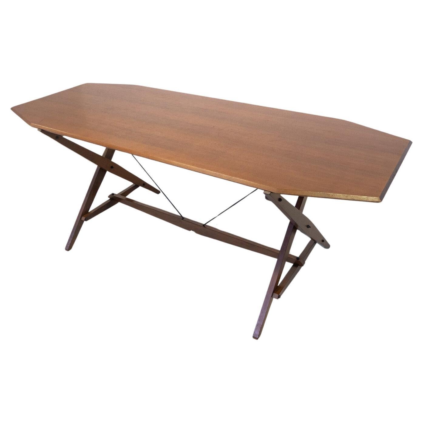 Mid-Century Modern TL2 Cavalletto desk/dining table by Franco Albini for Poggi 