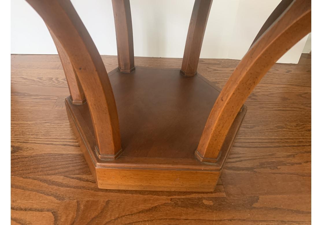 Mid Century Modern Tomlinson Furniture Mesa auxiliar octogonal en venta 2