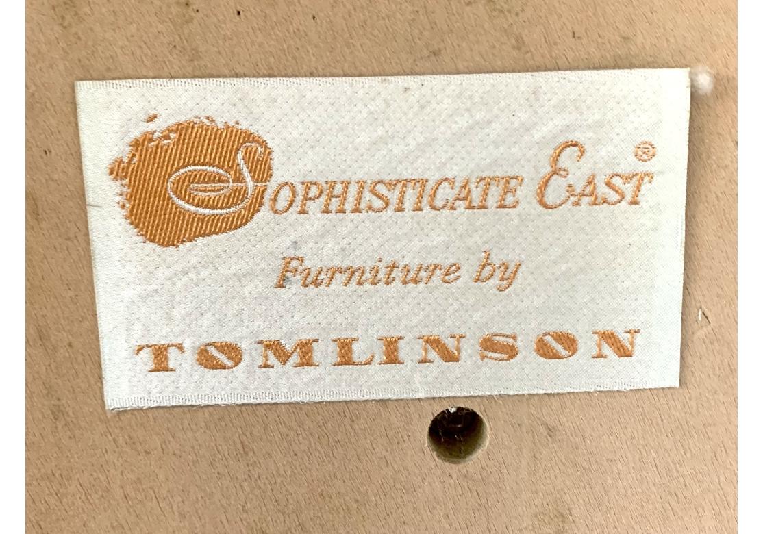 Mid Century Modern Tomlinson Furniture Mesa auxiliar octogonal en venta 5