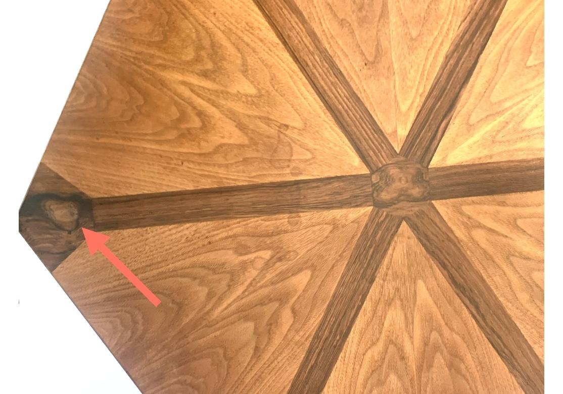 Mid Century Modern Tomlinson Furniture Mesa auxiliar octogonal en venta 6