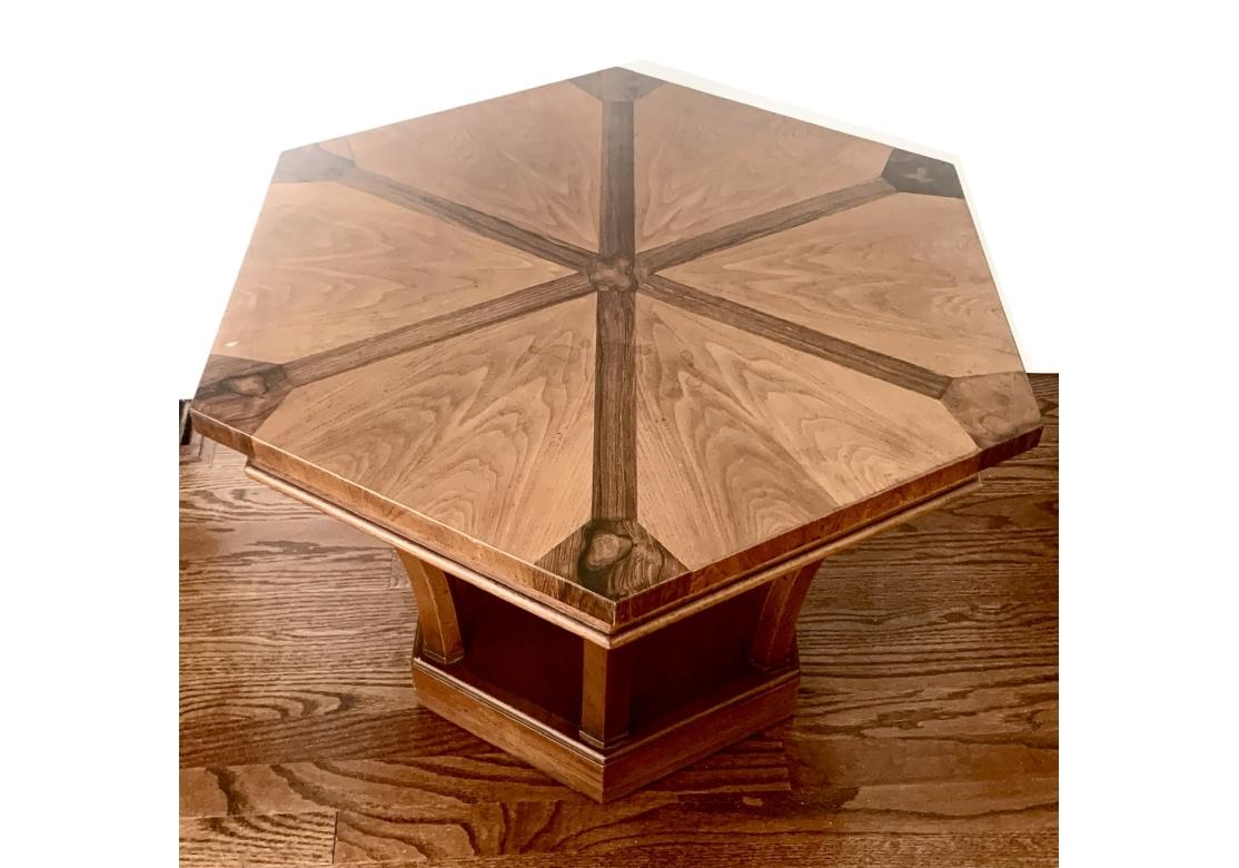Mid Century Modern Tomlinson Furniture Mesa auxiliar octogonal en venta 7