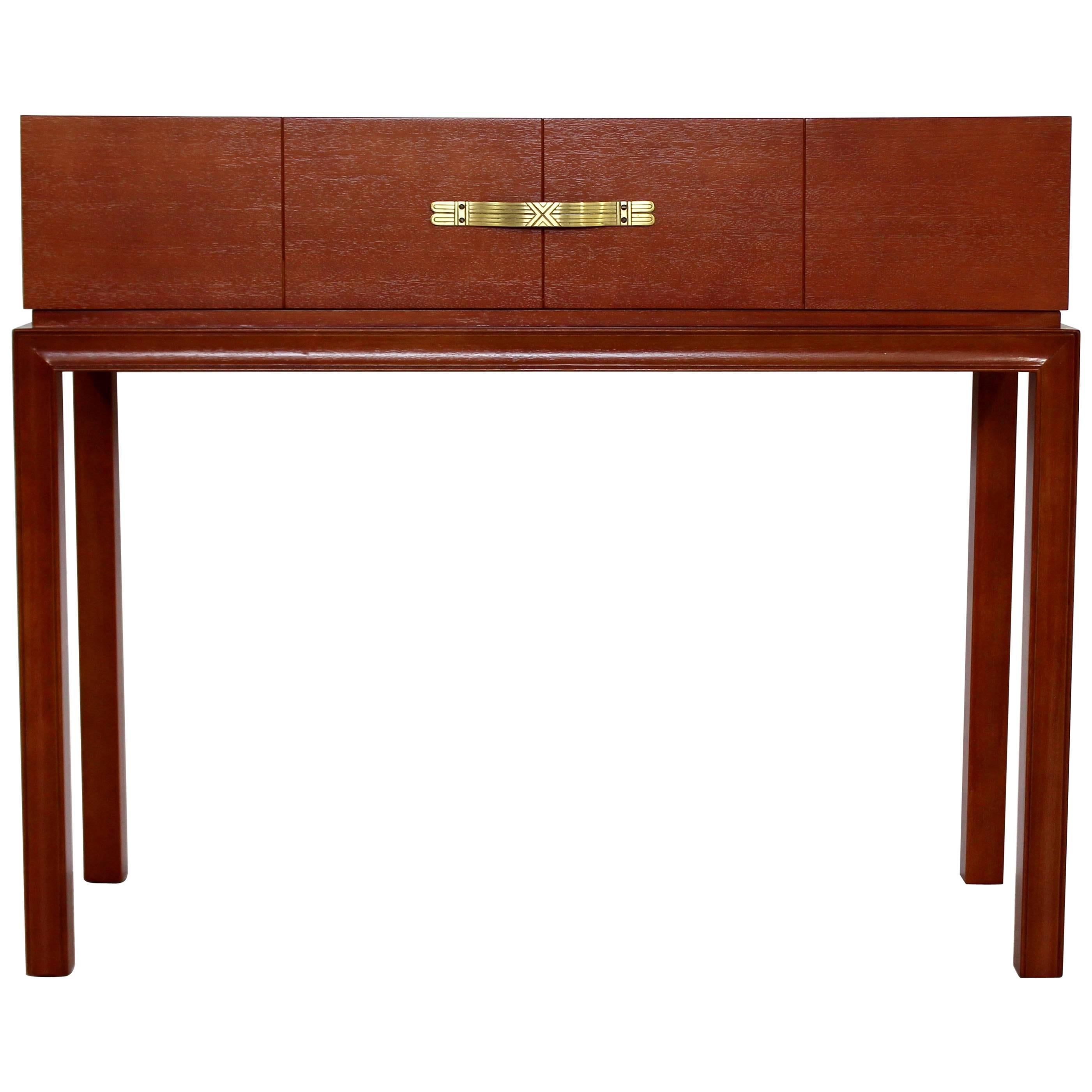 Mid-Century Modern Tommi Parzinger for Charak Console Foyer Table, 1950s
