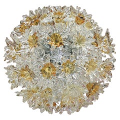 Mid-Century Modern Toni Zuccheri Edited by Venini Murano Glass Italian Lamp