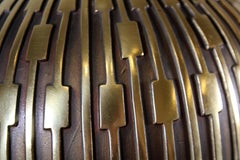 Mid-Century Modern Tony Paul Westwood Brass and Walnut Lamp