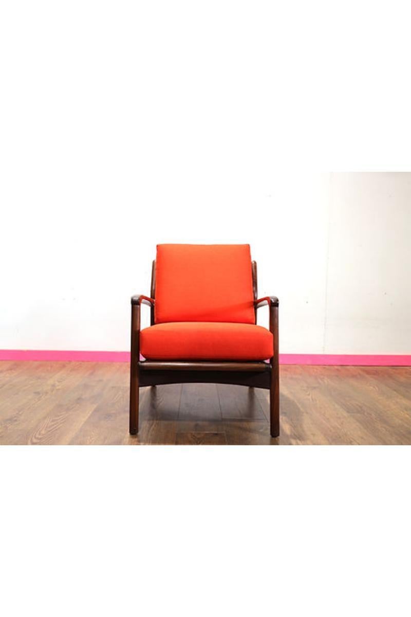 Mid-Century Modern Mid Century Modern Toothill Lounge Chair Danish Vintage Style For Sale
