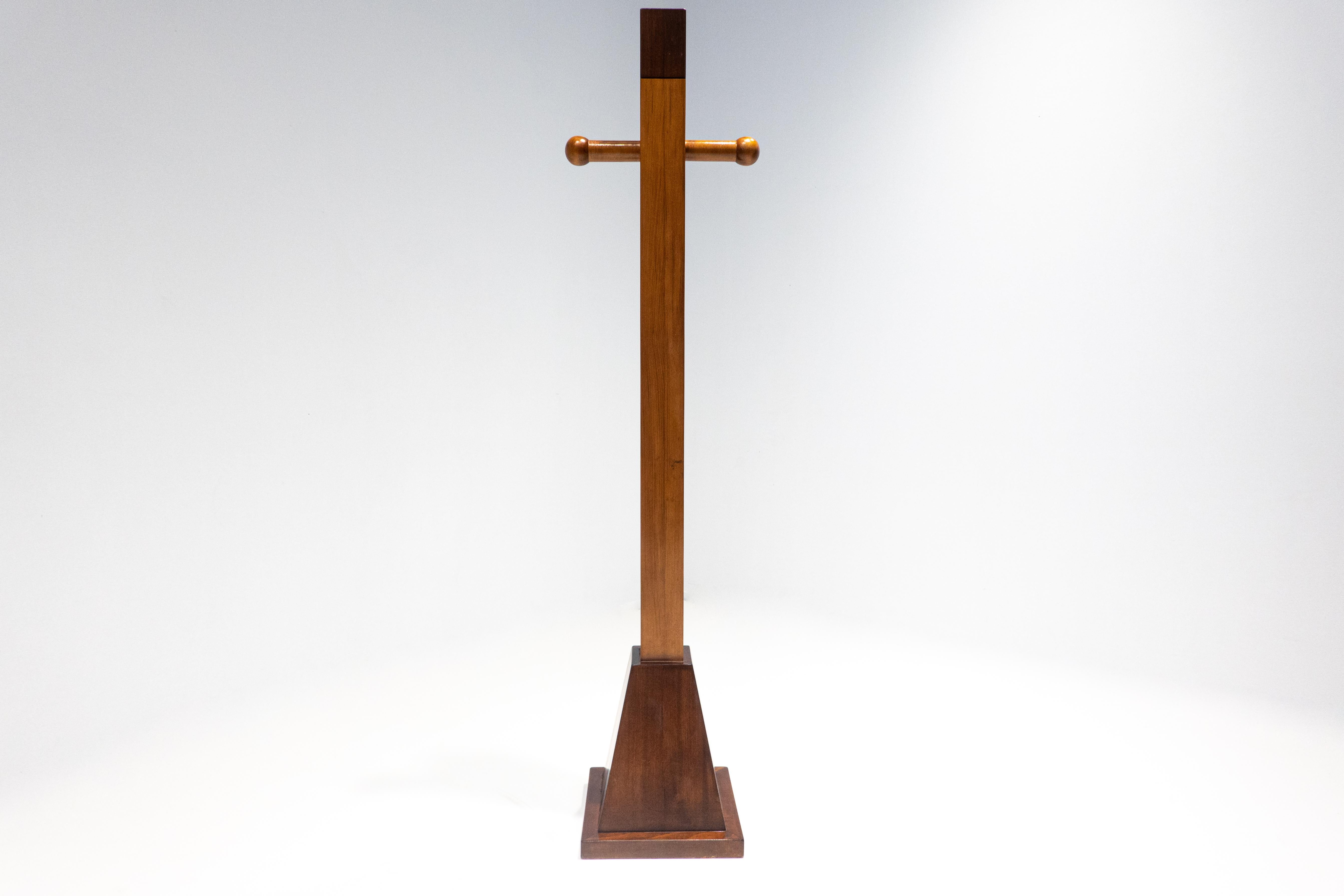 Mid-20th Century Mid-Century Modern TOTEM Wooden Coat Rack, Italy, 1960s, Price Per Piece For Sale