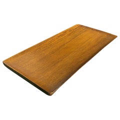 Mid-Century Modern Table Bar Tray Wood Look by Auld Haiti 