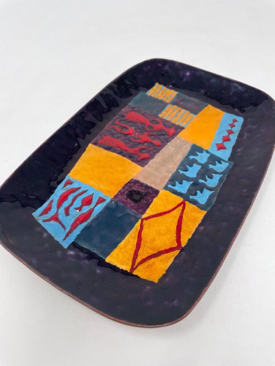 Mid-Century Modern Tray by Philippe Denis In Good Condition For Sale In Brussels, BE