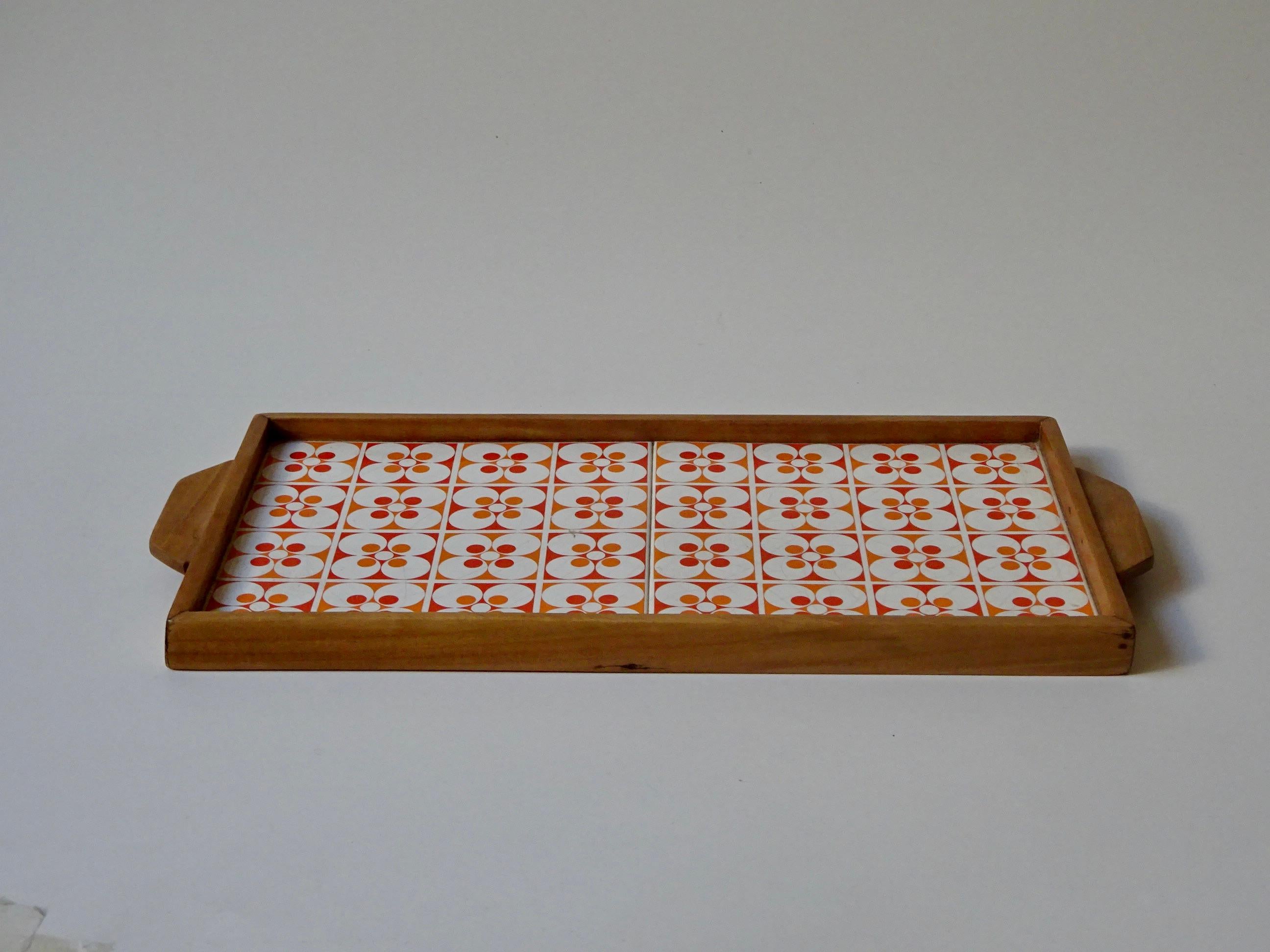 Ceramica Vassoio Mid-Century Modern. in vendita