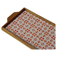 Mid-Century Modern tray.