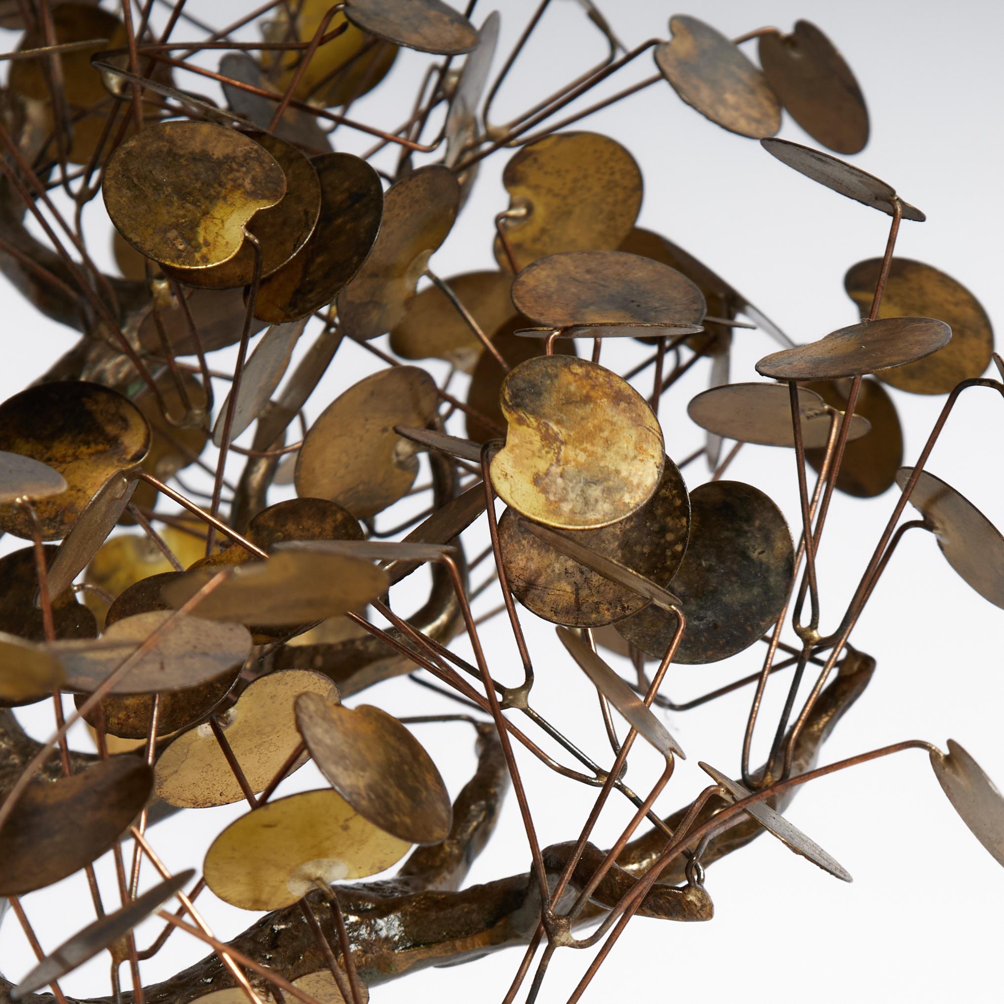 Ottone Albero scultura del Mid Century Modern di Curtis Jere in vendita