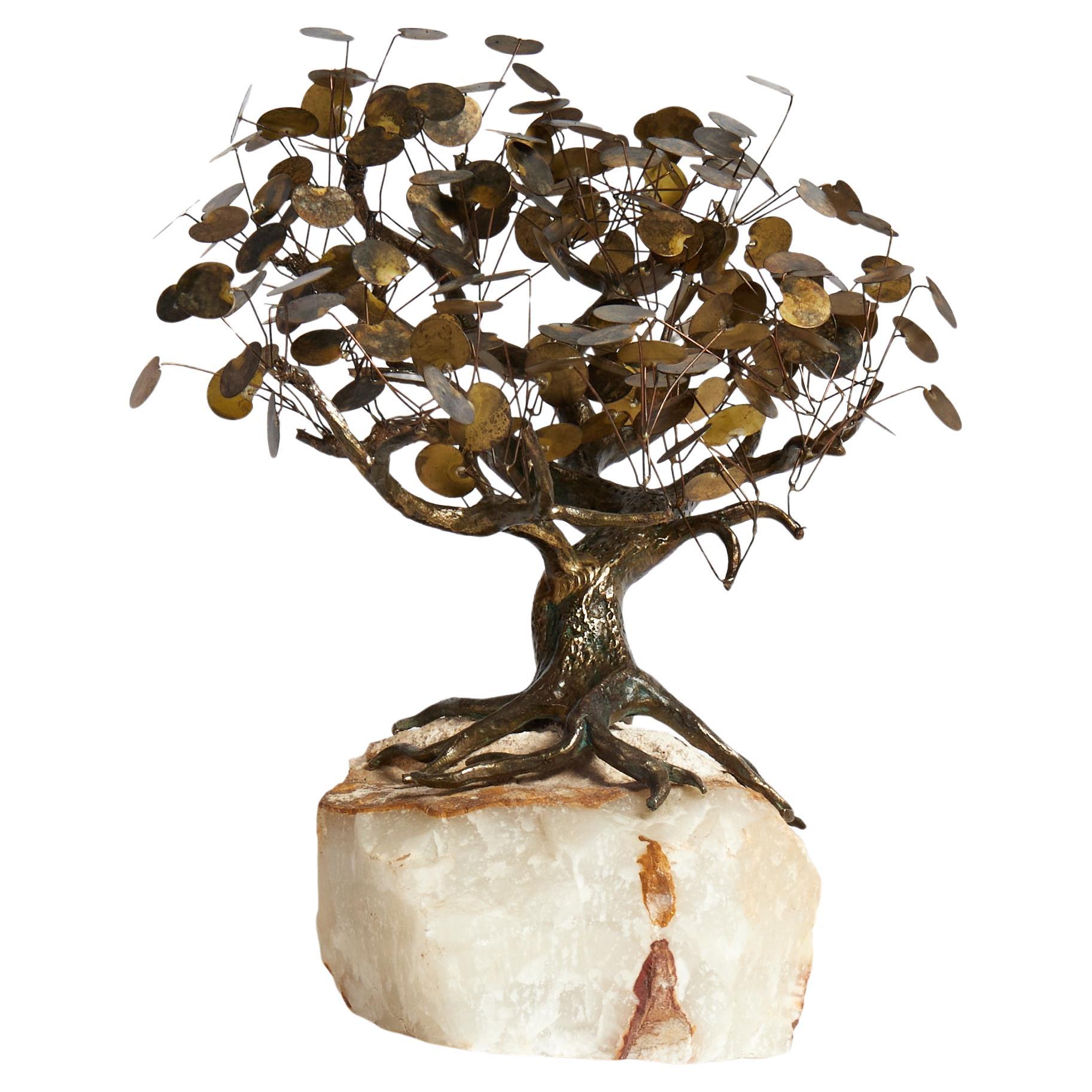 Albero scultura del Mid Century Modern di Curtis Jere
