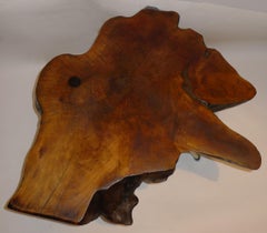 Mid-Century Modern Tree Trunk Coffee Table by Carl Auböck