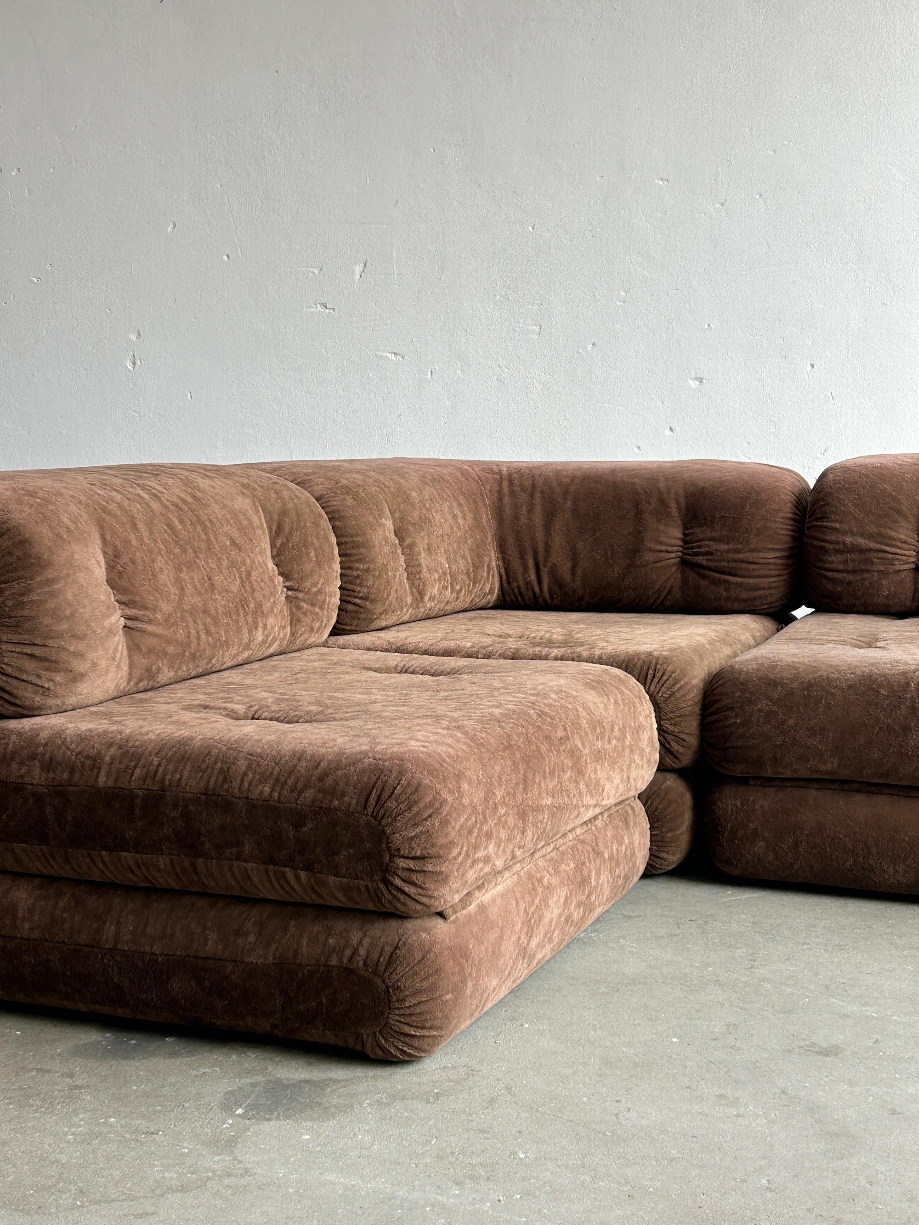 Midcentury-Modern 'Triade' Modular Daybed Sofa by Wittmann, 1970s, Austria 10