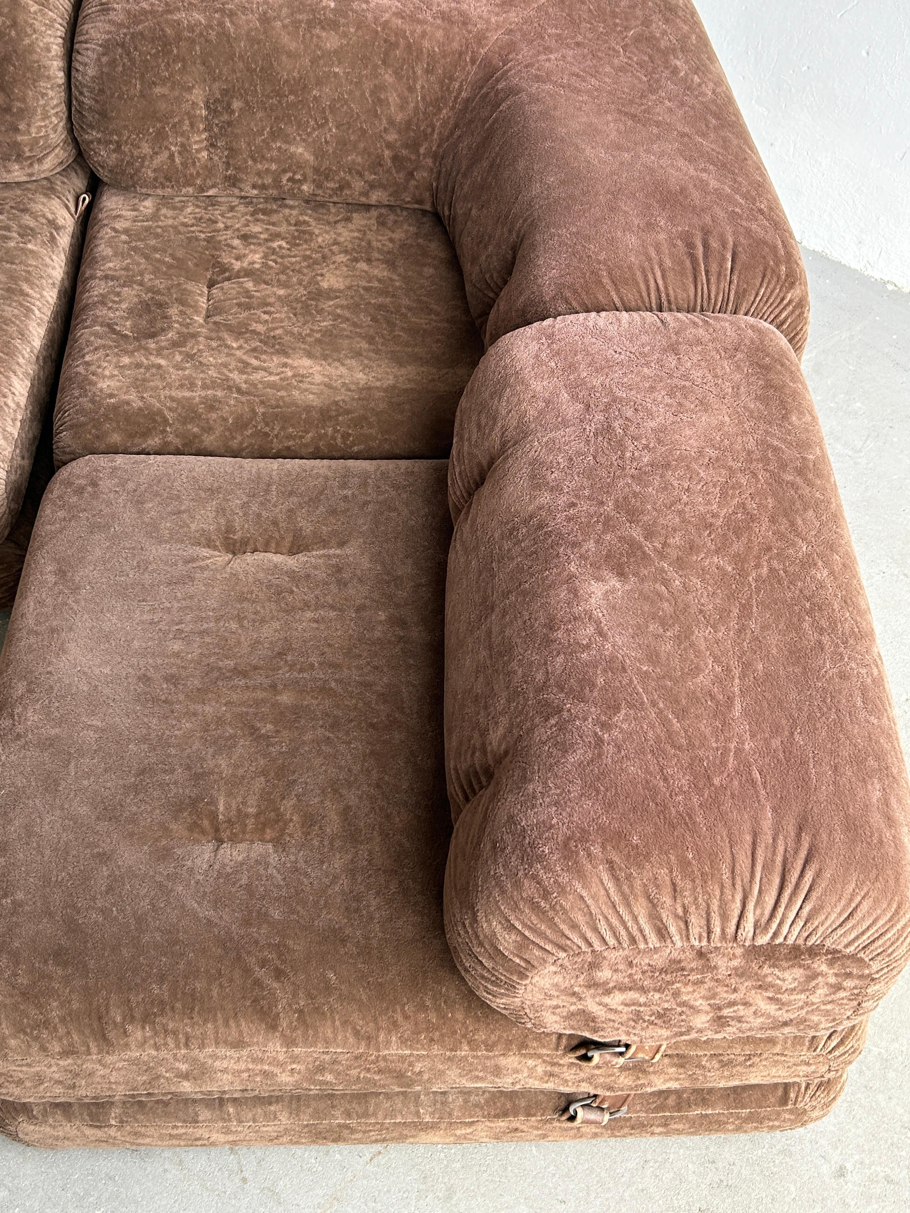Midcentury-Modern 'Triade' Modular Daybed Sofa by Wittmann, 1970s, Austria 11