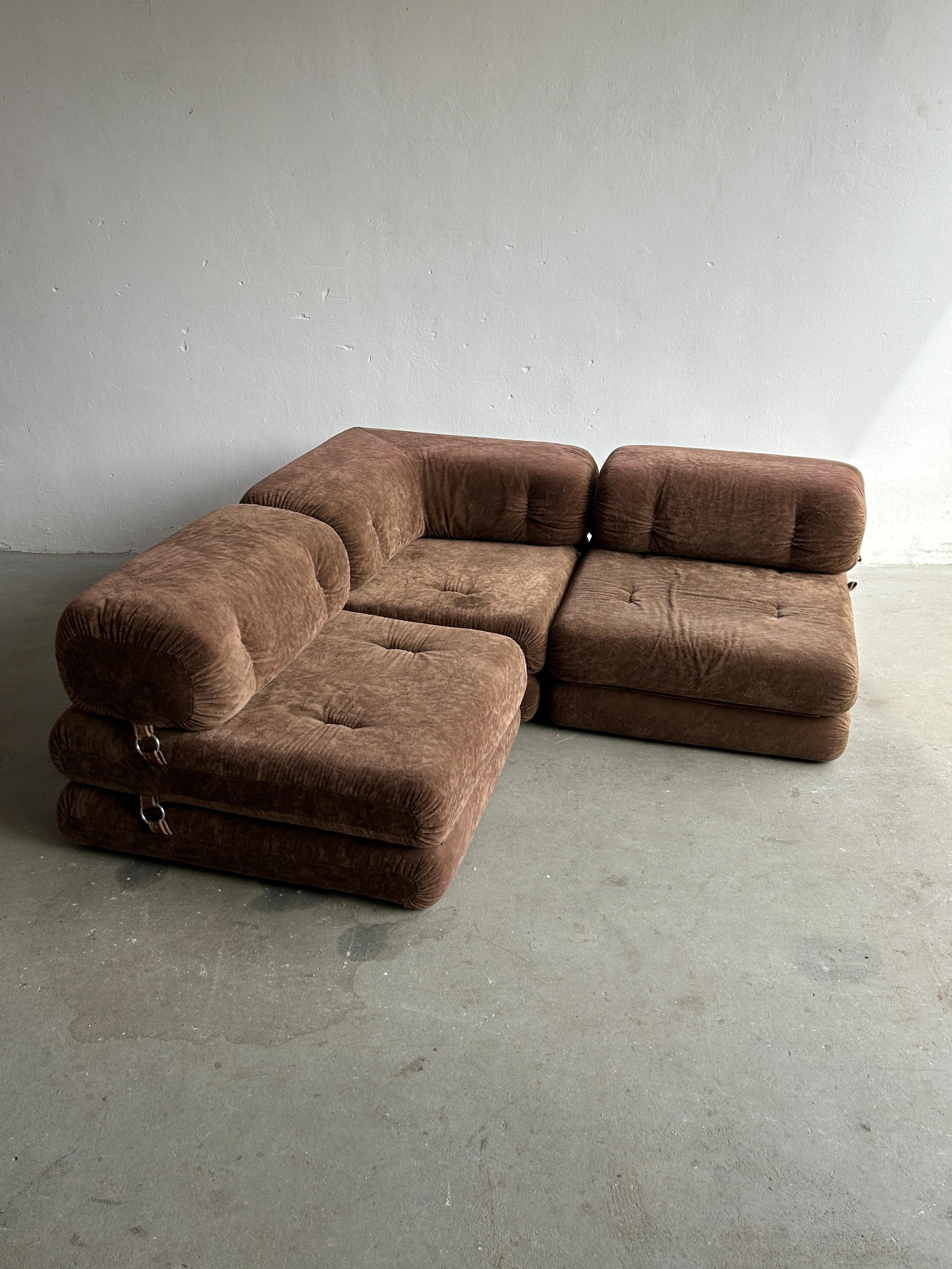 Mid-Century Modern Midcentury-Modern 'Triade' Modular Daybed Sofa by Wittmann, 1970s, Austria