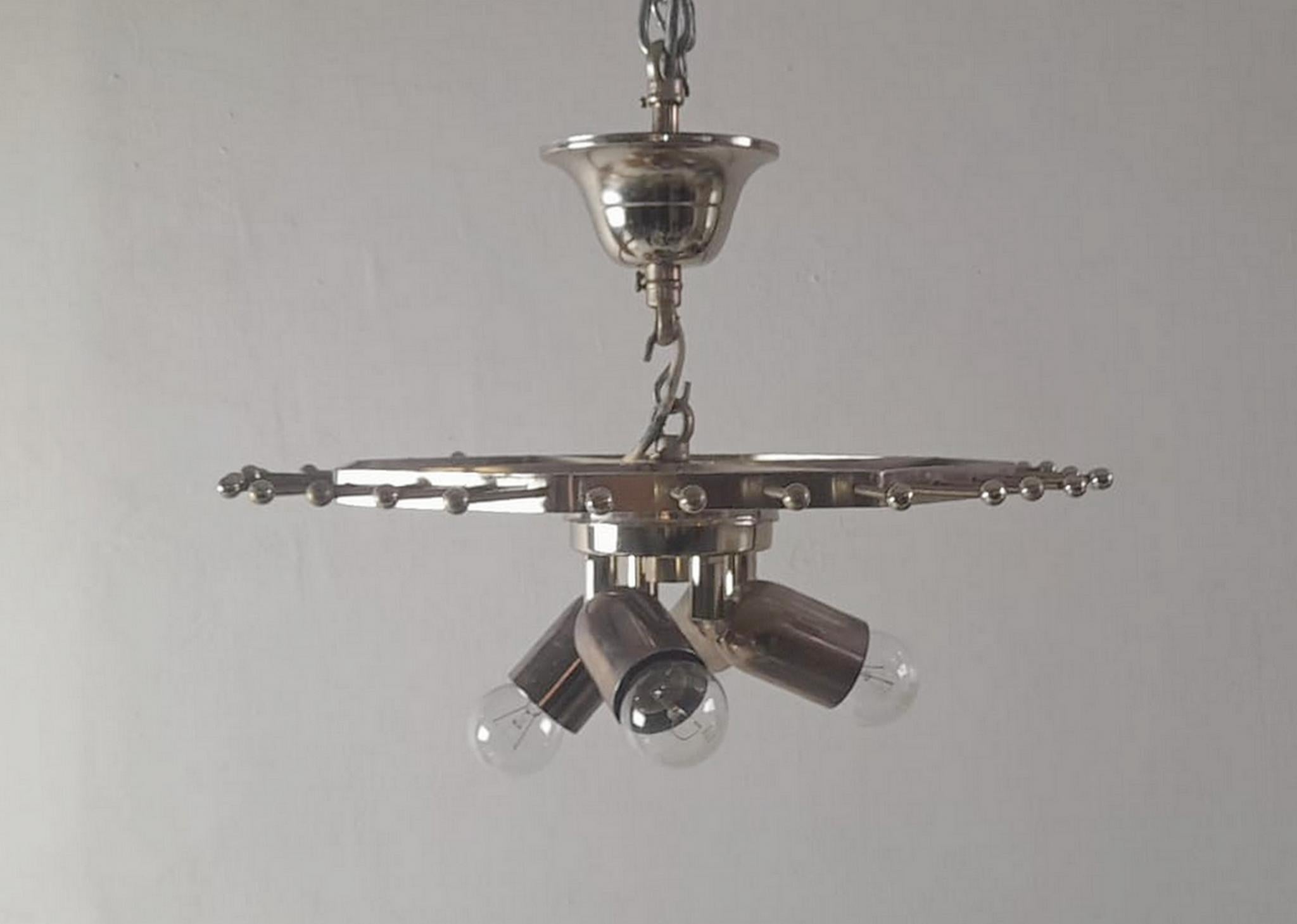 Mid-Century Modern Triedri Chandelier by Venini, 1960 For Sale 8