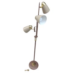 Mid Century Modern Triennial Floor Lamp by Gerald Thurston for Lightolier C1965