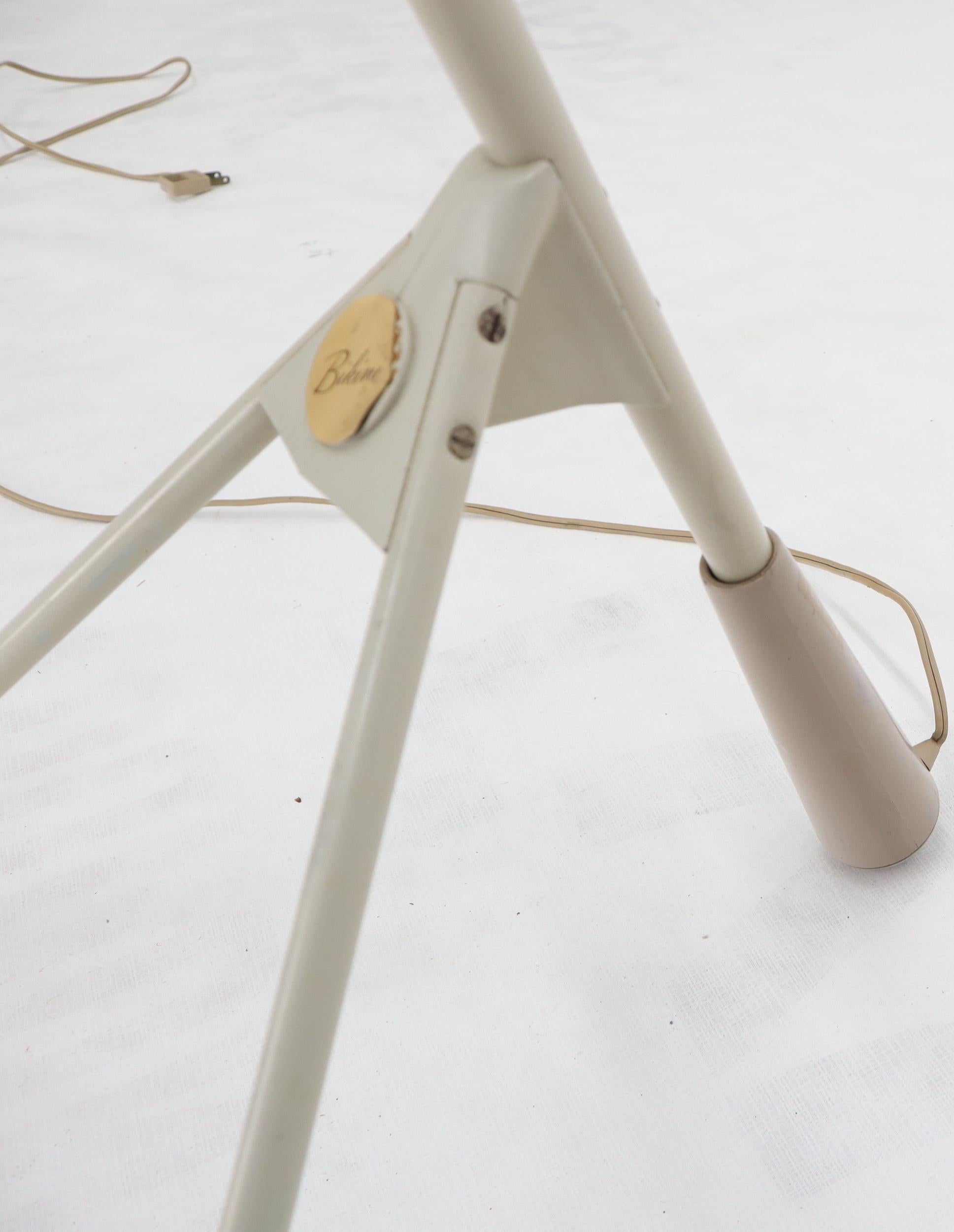 Mid-Century Modern Tripod Stand Unusual Floor Heat Solar Quartz Lamp by Bikini For Sale 2