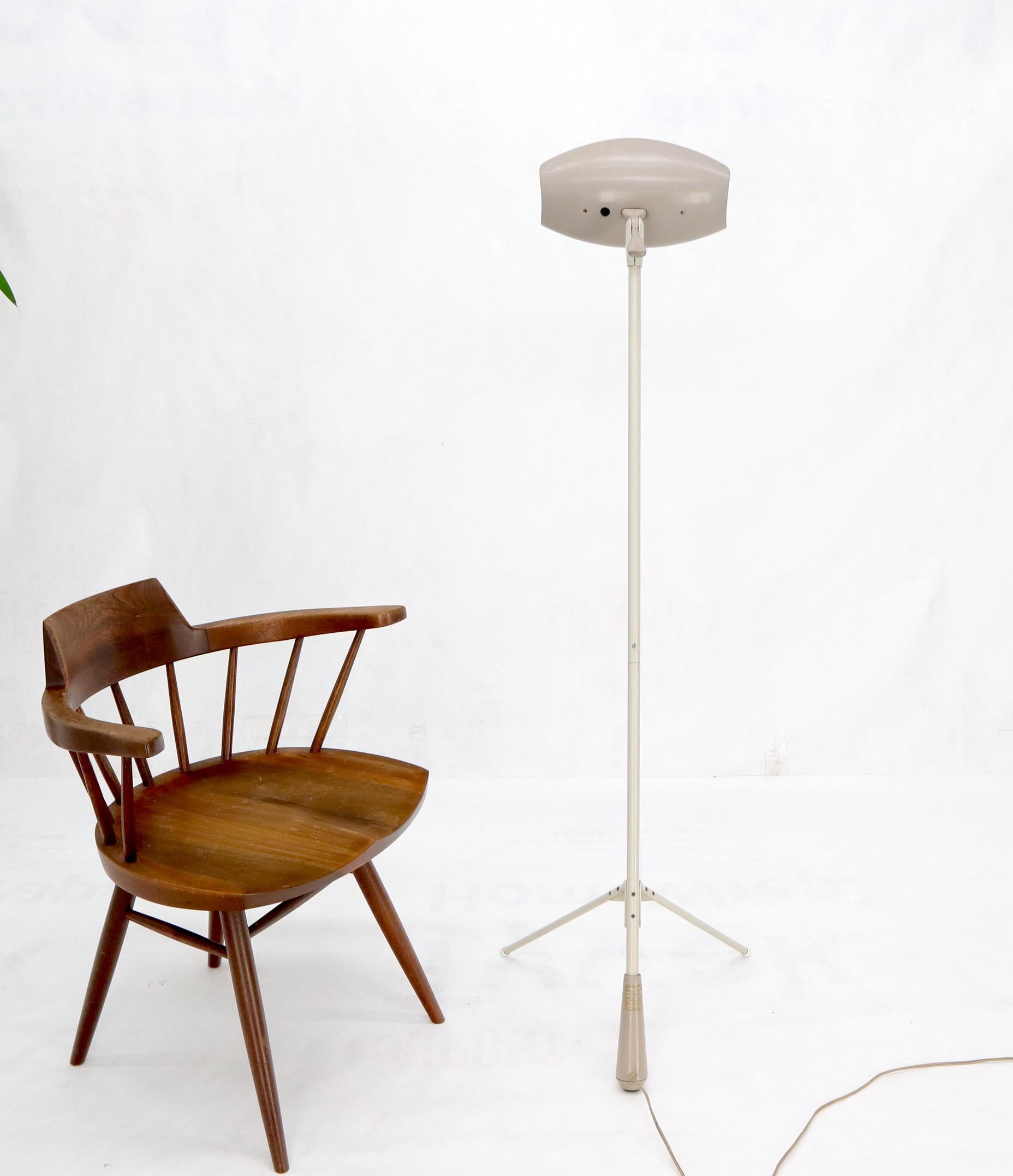 Mid-Century Modern Tripod Stand Unusual Floor Heat Solar Quartz Lamp by Bikini For Sale 7