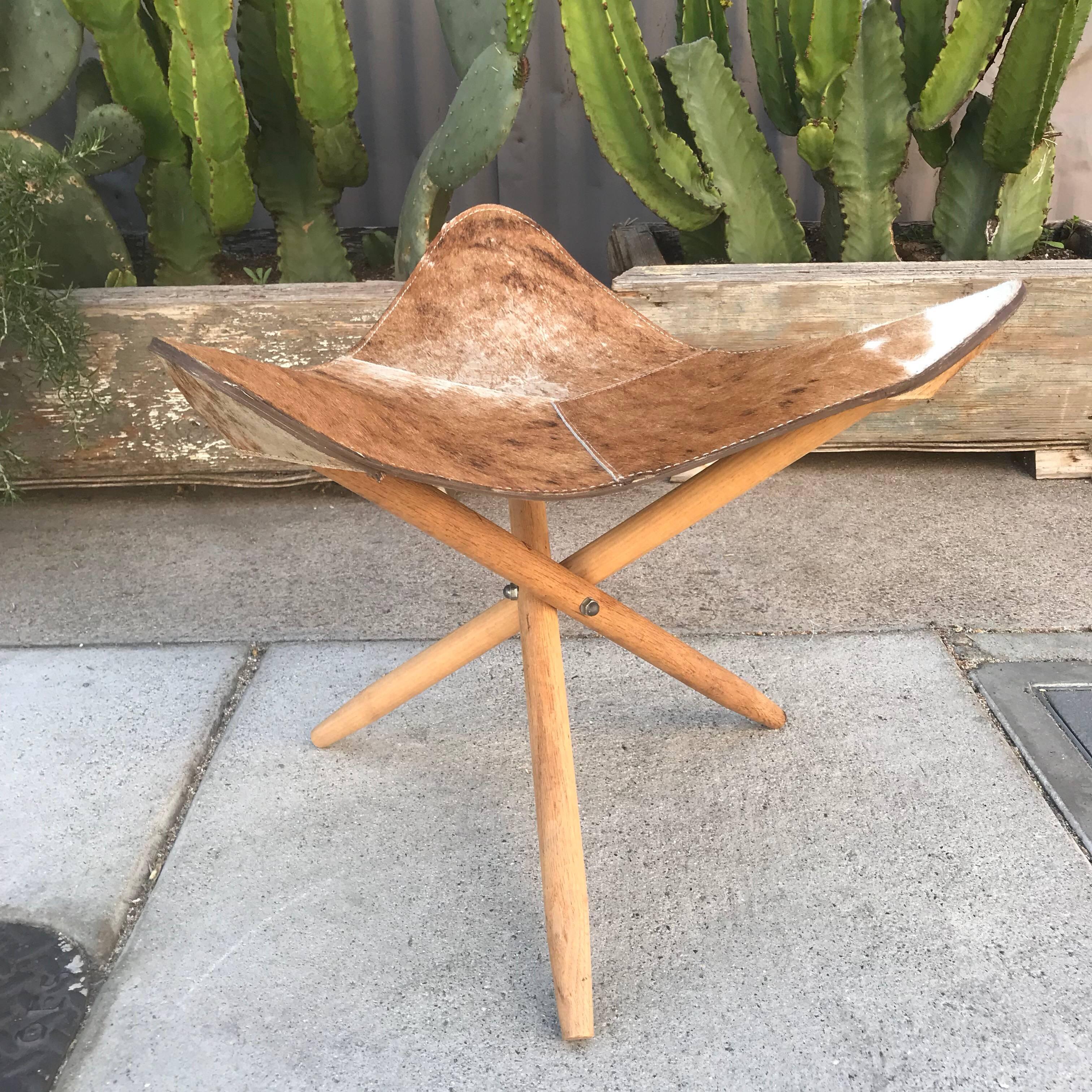 mid century tripod chair