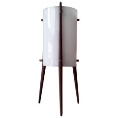 Mid-Century Modern Tripod Table Lamp by Alfaplex Milano, Italy, 1960