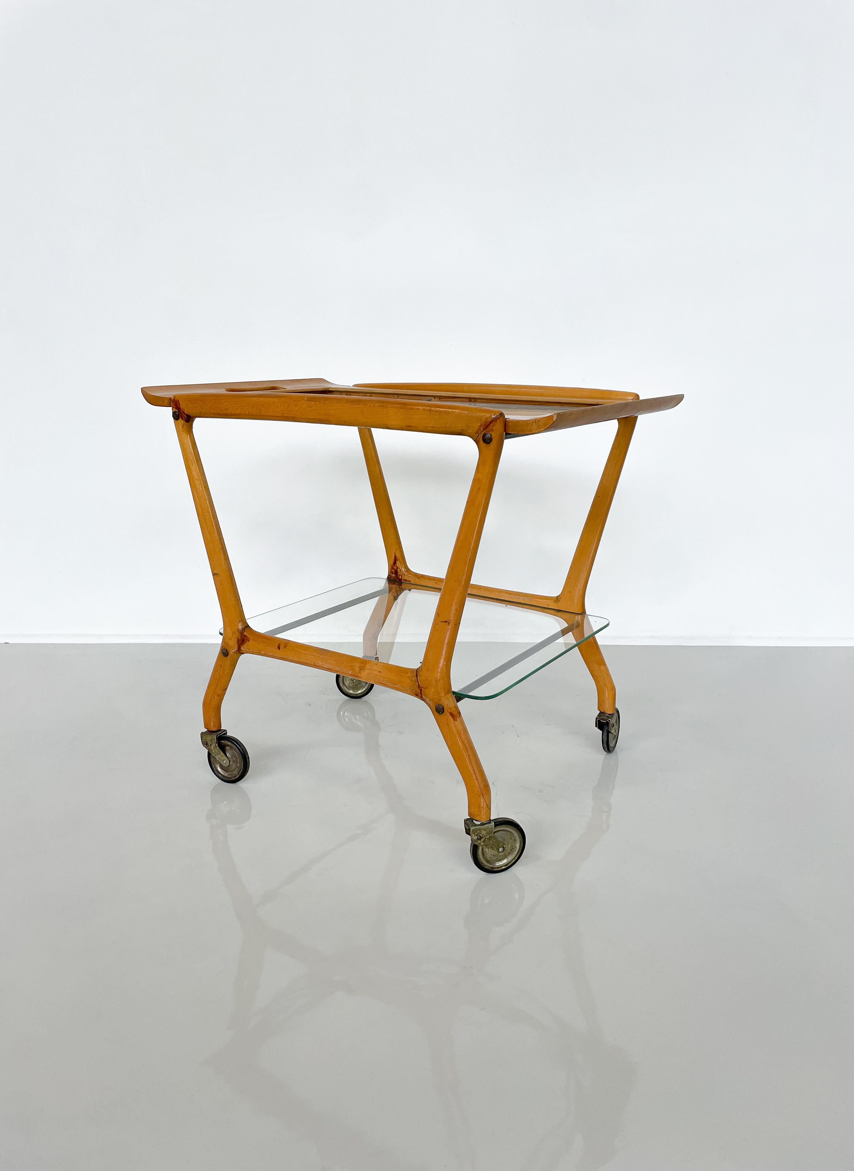 Italian Mid-Century Modern Trolley by Ico Parisi for Angelo de Baggis, Italy, 1950s For Sale