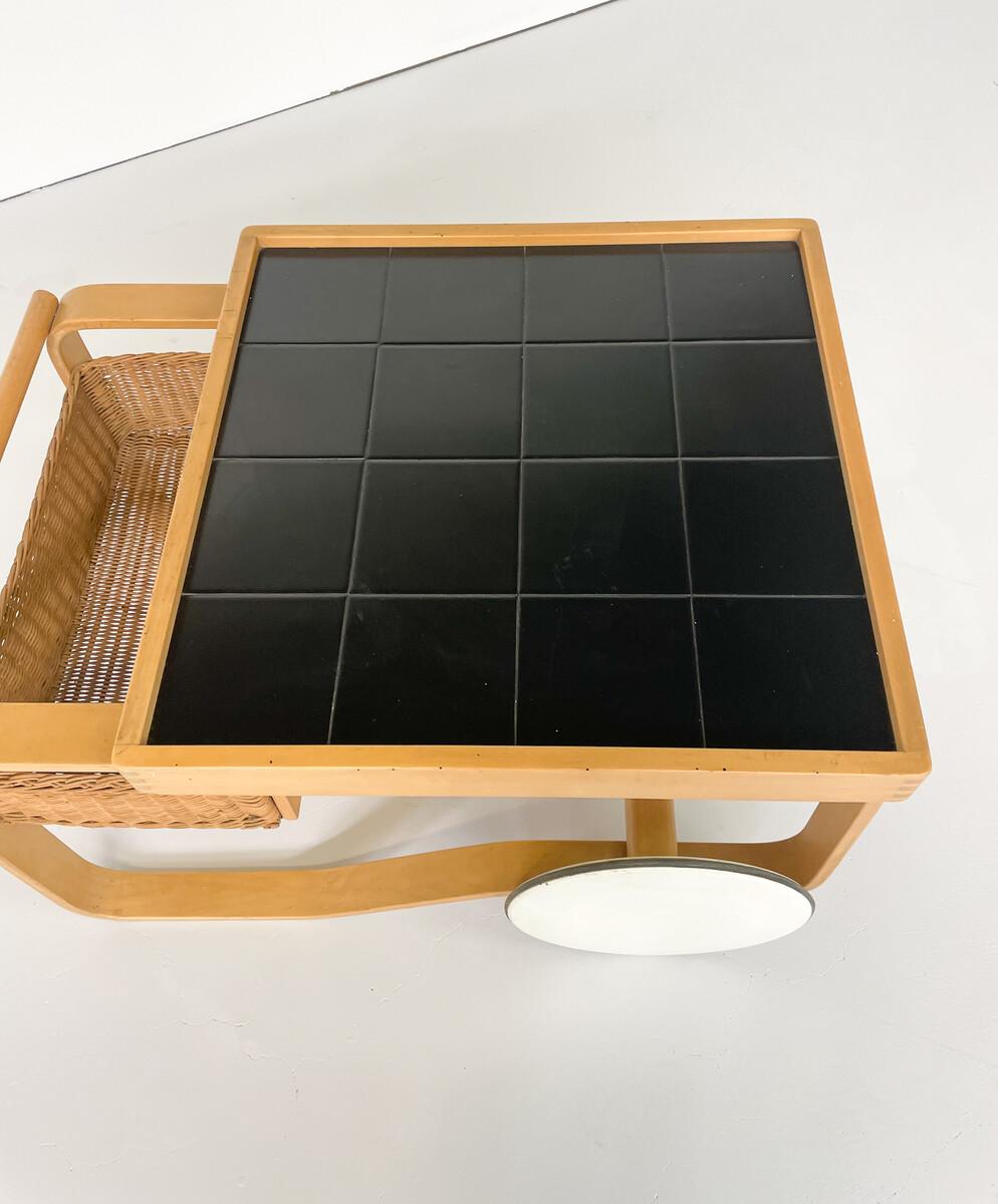 Mid-Century Modern Trolley Model 900 by Alvar Aalto for Artek, 1950s 3