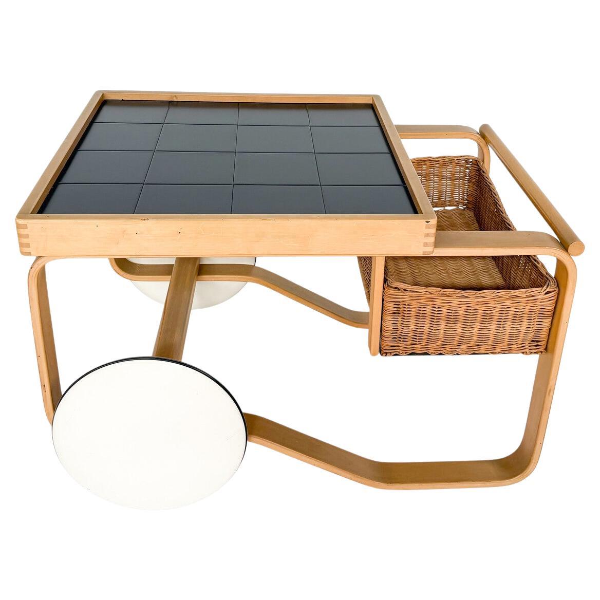 Mid-Century Modern Trolley Model 900 by Alvar Aalto for Artek, 1950s