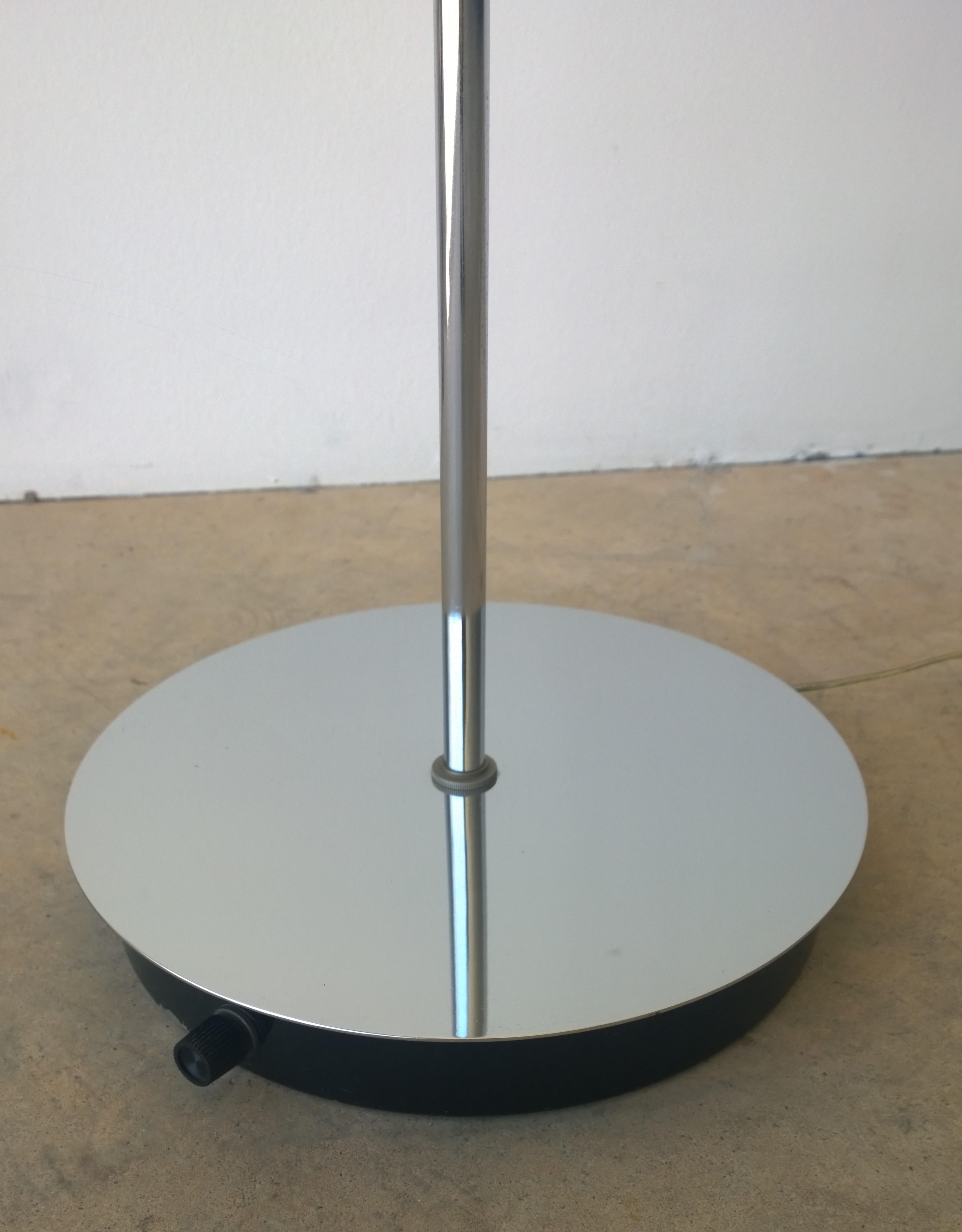TSAO Designs Chromed Steel Ten Large Clear Globe Glass Globe Sputnik Floor Lamp For Sale 2
