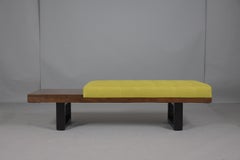 Mid-Century Modern Tufted Bench