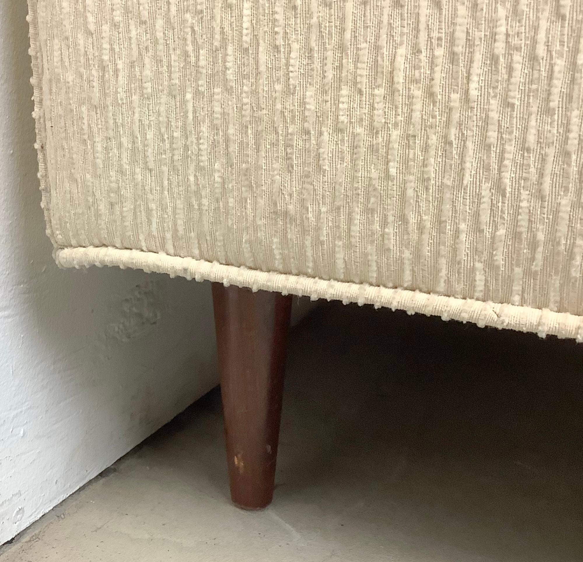 Mid-Century Modern Tufted Sofa 6