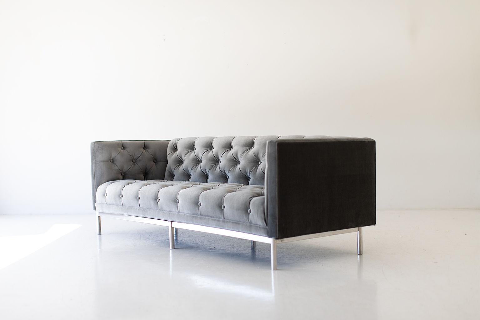 tufted modern sofa