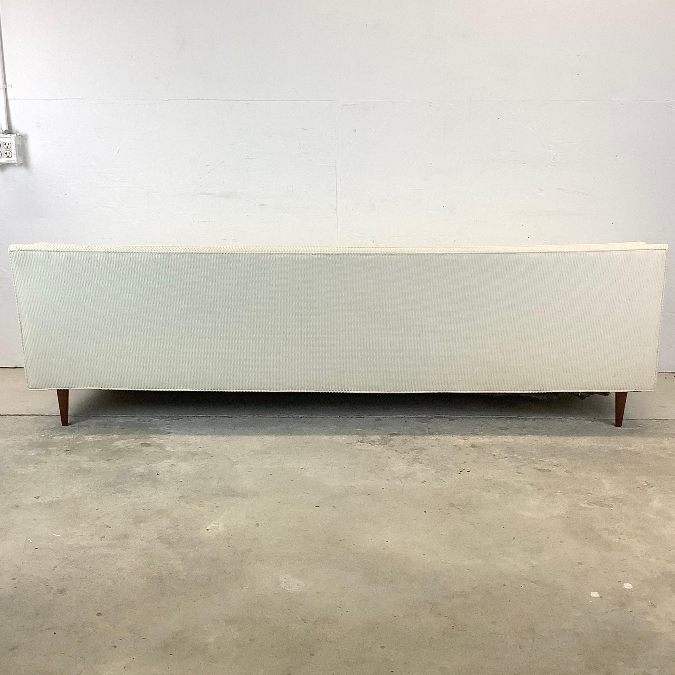 Mid-Century Modern Tufted Sofa  For Sale 1