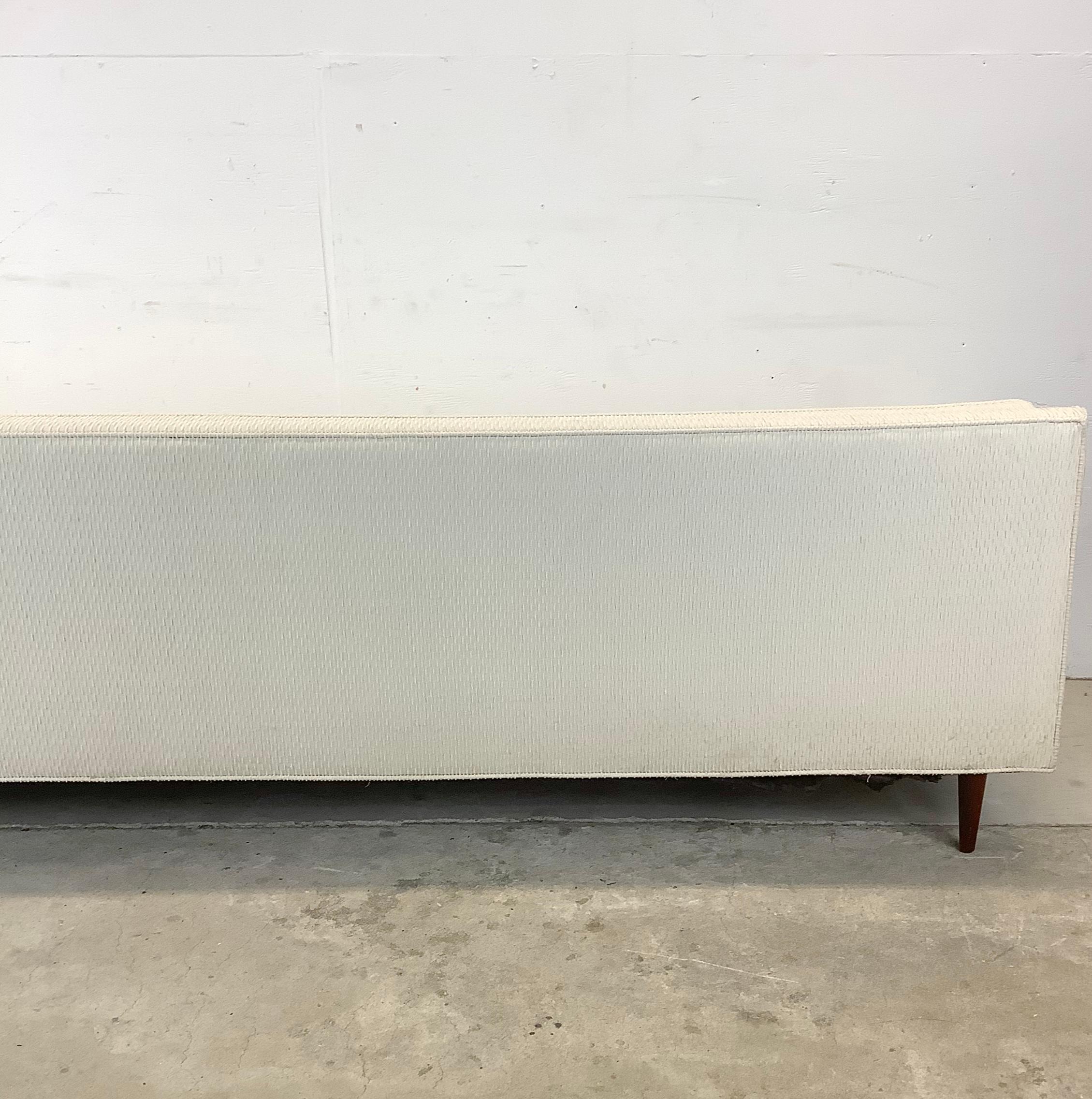 Mid-Century Modern Tufted Sofa  For Sale 2