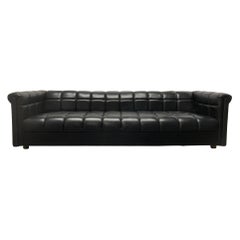 Mid-Century Modern Tufted Sofa in the Style of Harvey Probber