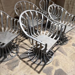 Sillones de patio Tulipán de mediados de siglo de Herbert Saiger para Russell Woodard