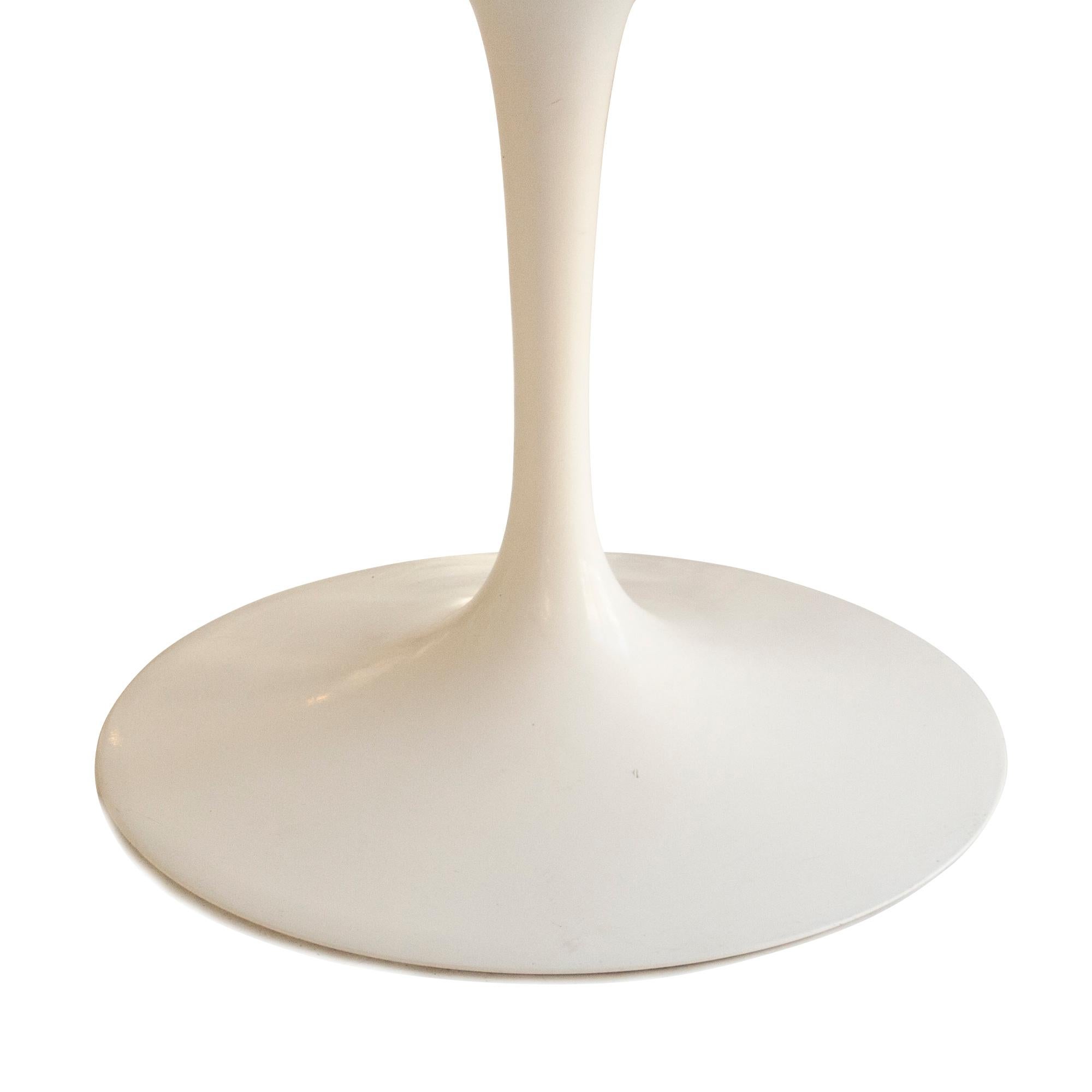 Lacquered Mid-Century Modern Tulip Style Carrara Marble Dining Table, Germany, 1970