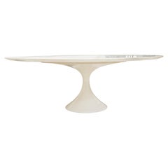 Mid-Century Modern Tulip Style Marble Center Table, Italy, 1960