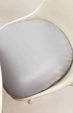 Mid-Century Modern Tulip Table and Chairs by Burke