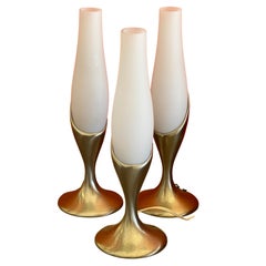 Lámpara de mesa moderna de mediados de siglo "Tulipán" de Laurel Lamp Co.