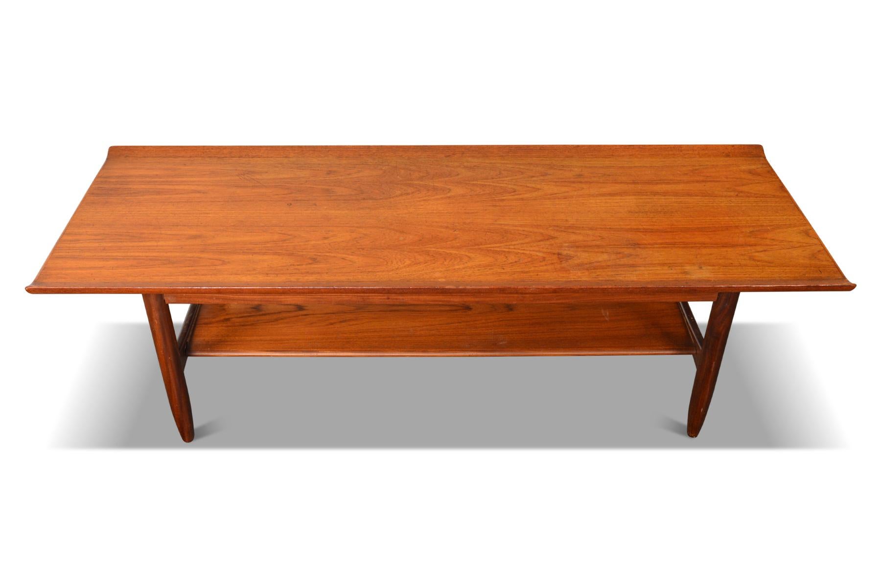 Origin: England
Designer: Unknown
Manufacturer: Unknown
Era: 1960s
Materials: Teak
Measurements: 60″ wide x 22″ deep x 18″ tall

Condition: In excellent original condition with typical wear for its vintage.  Price includes restoration / refinishing