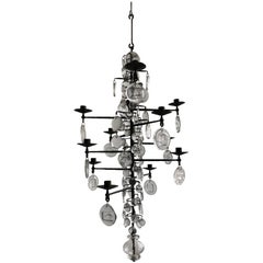 Mid-Century Modern Twelve-Arm Chandelier by Erik Höglund